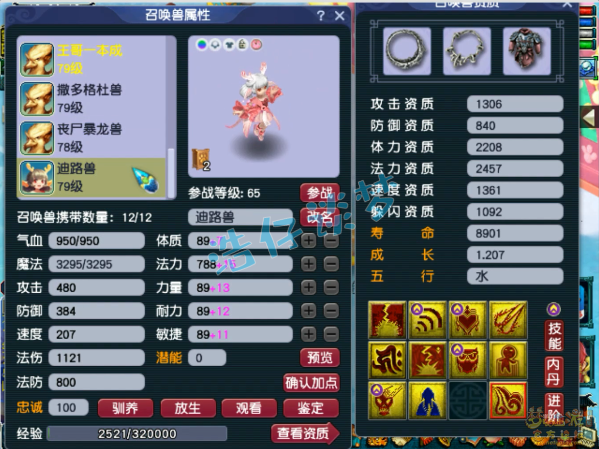 梦幻西游单挑大唐69级装备展示图