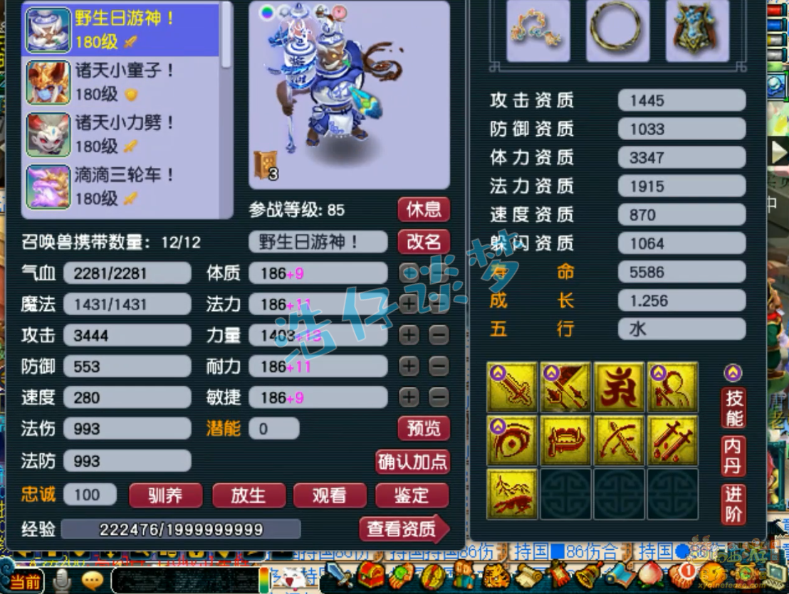 梦幻西游虎贲大唐装备175级展示图