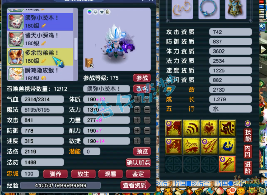 梦幻西游虎贲大唐装备175级展示图