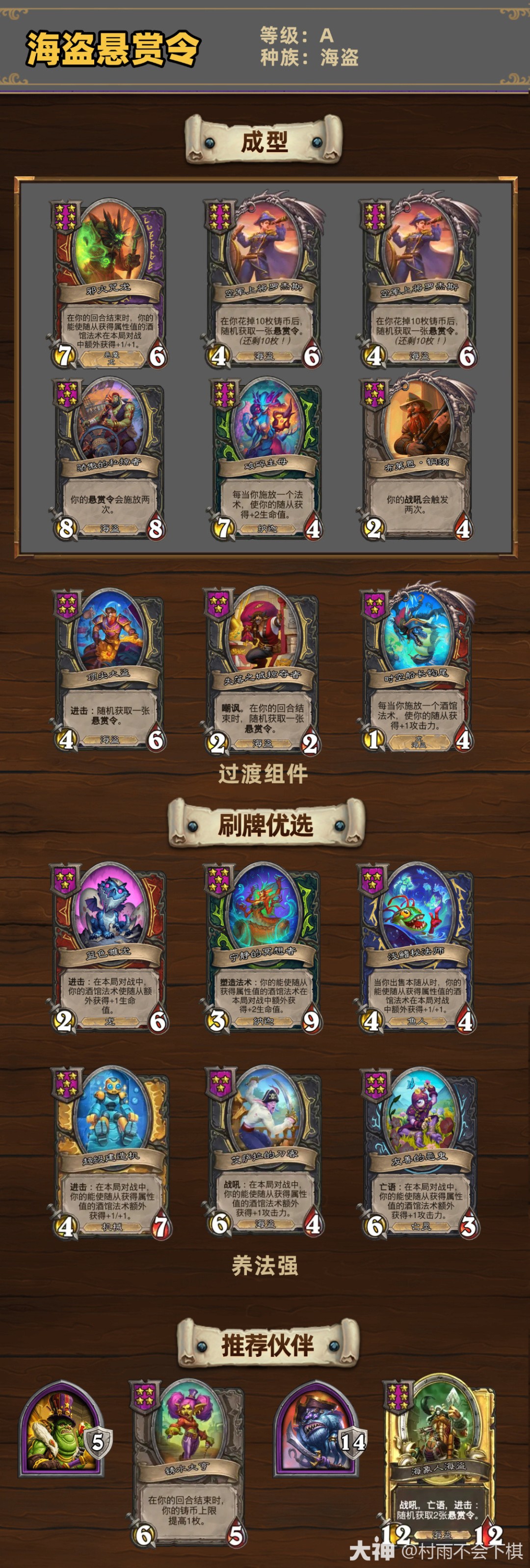 炉石传说33.6.2酒馆战棋海盗悬赏令玩法攻略