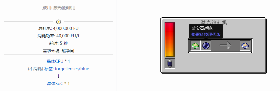 我的世界格雷科技现代版杂项合成表大全
