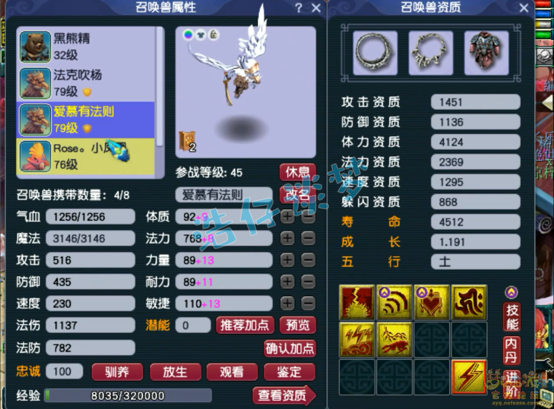 梦幻西游69固伤任务女儿村装备展示图