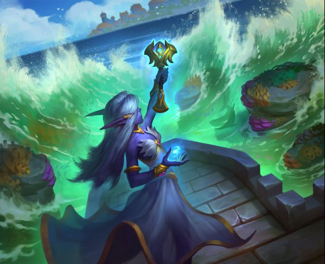 炉石传说波涛形塑卡牌图鉴