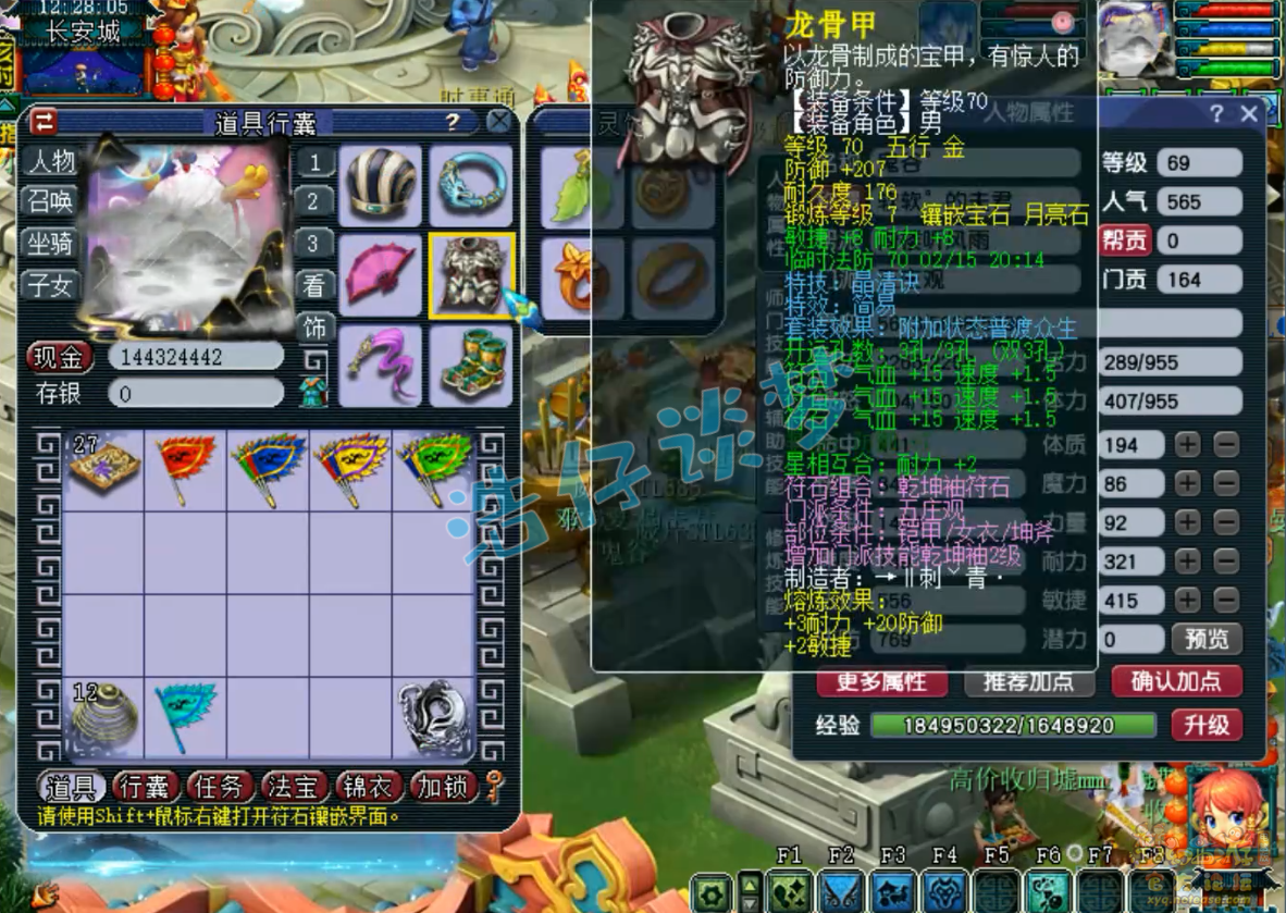 梦幻西游五庄观69级装备展示图