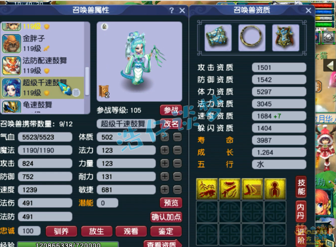 梦幻西游百套花果山109级装备展示图