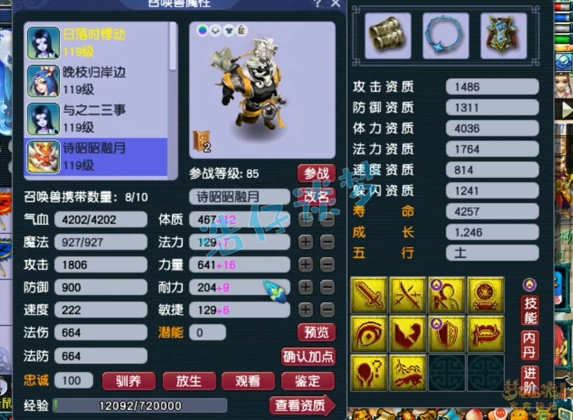 梦幻西游女儿村109级百套装备展示图