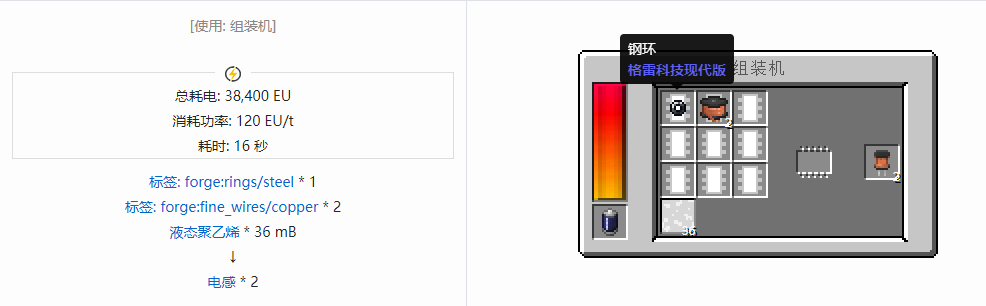 我的世界格雷科技现代版器件合成表大全