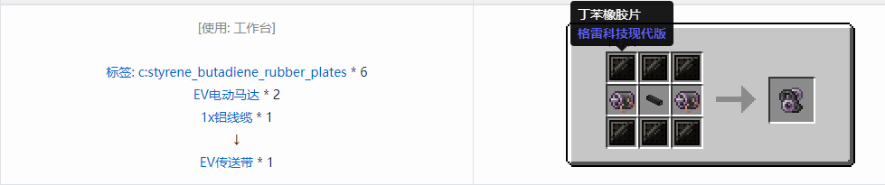 我的世界格雷科技现代版组件合成表大全