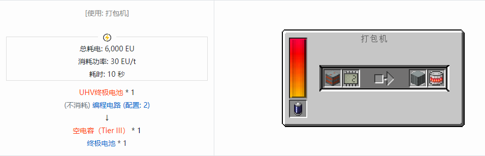 我的世界格雷科技现代版电池合成表大全