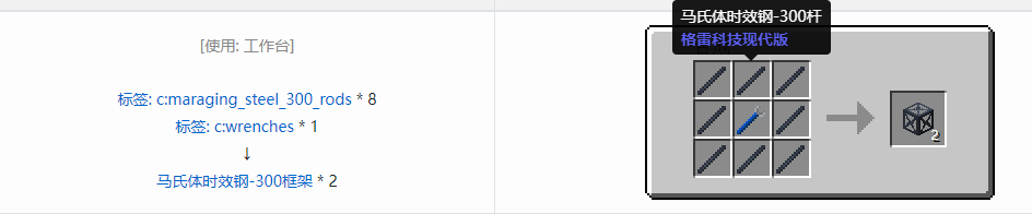 我的世界格雷科技现代版方块合成表大全