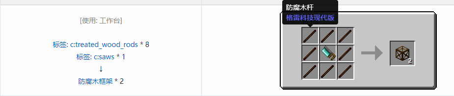 我的世界格雷科技现代版方块合成表大全