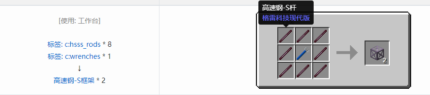 我的世界格雷科技现代版方块合成表大全