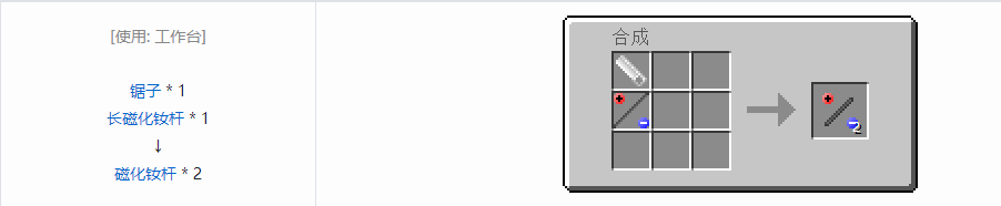 我的世界格雷科技5杆合成表大全