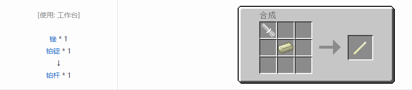 我的世界格雷科技5杆合成表大全