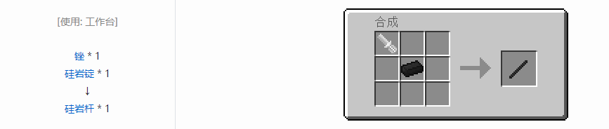 我的世界格雷科技5杆合成表大全