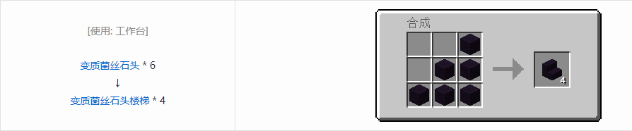 我的世界植物魔法楼梯合成表大全