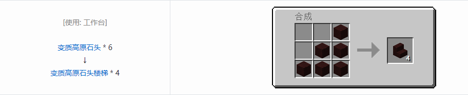 我的世界植物魔法楼梯合成表大全