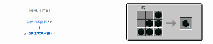 我的世界植物魔法楼梯合成表大全