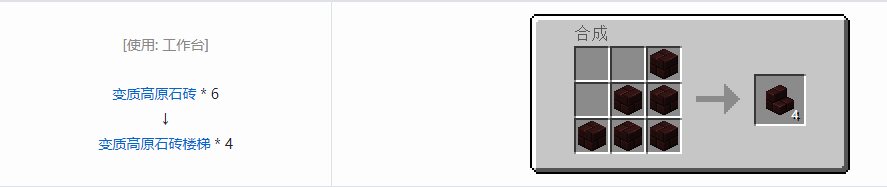 我的世界植物魔法楼梯合成表大全