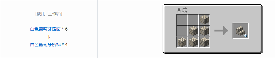 我的世界植物魔法楼梯合成表大全