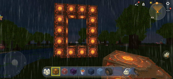 迷你世界地心门如何制作?