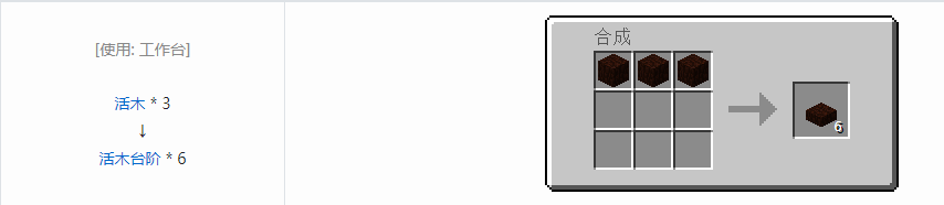 我的世界植物魔法台阶合成表大全