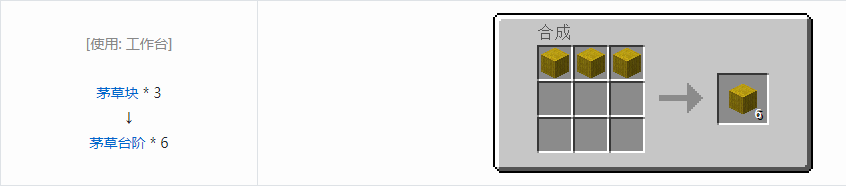 我的世界植物魔法台阶合成表大全