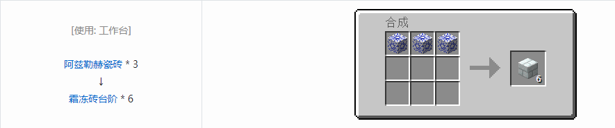 我的世界植物魔法台阶合成表大全