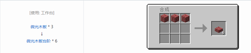 我的世界植物魔法台阶合成表大全