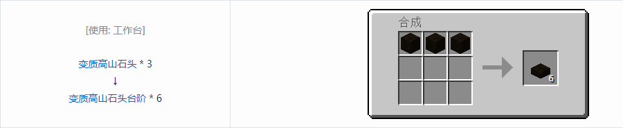 我的世界植物魔法台阶合成表大全