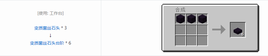 我的世界植物魔法台阶合成表大全