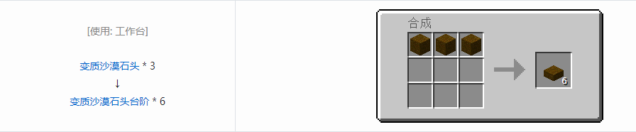 我的世界植物魔法台阶合成表大全