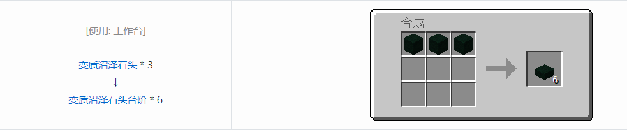 我的世界植物魔法台阶合成表大全