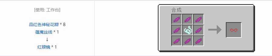 我的世界植物魔法装饰性饰品合成表大全