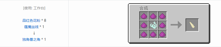 我的世界植物魔法装饰性饰品合成表大全