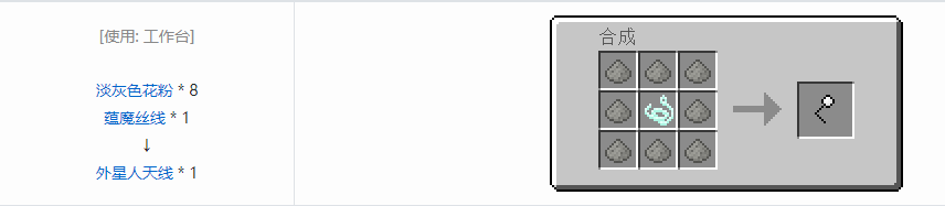 我的世界植物魔法装饰性饰品合成表大全