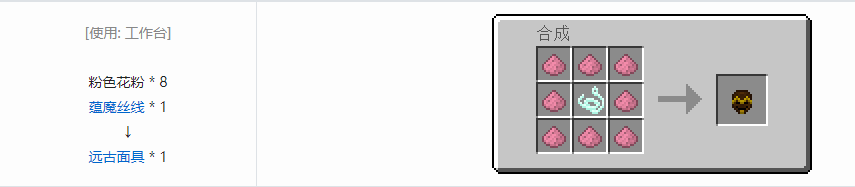 我的世界植物魔法装饰性饰品合成表大全