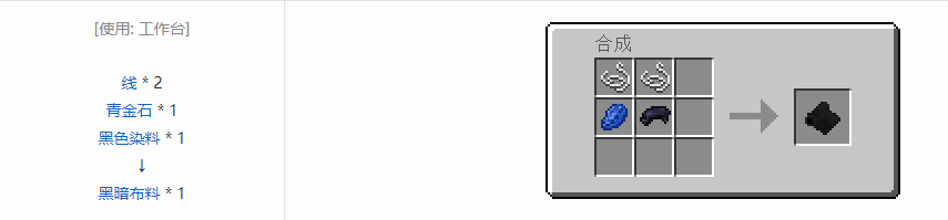 我的世界诡厄巫法材料合成表大全