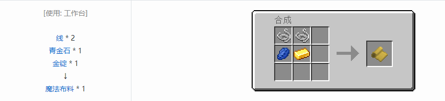我的世界诡厄巫法材料合成表大全