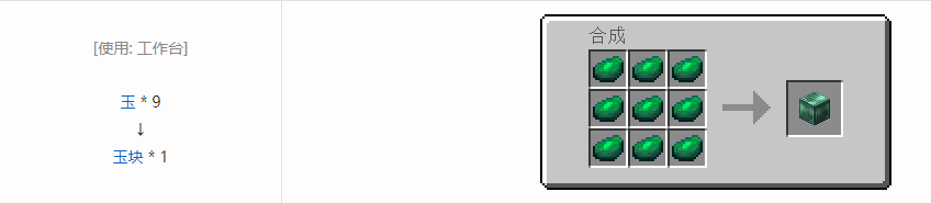 我的世界诡厄巫法玉装饰方块合成表大全