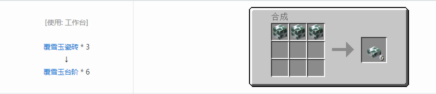 我的世界诡厄巫法玉装饰方块合成表大全