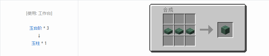 我的世界诡厄巫法玉装饰方块合成表大全