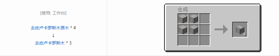 我的世界虚无世界3建筑方块合成表大全