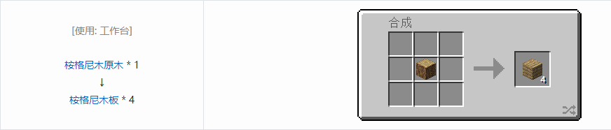 我的世界虚无世界3建筑方块合成表大全