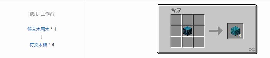 我的世界虚无世界3建筑方块合成表大全