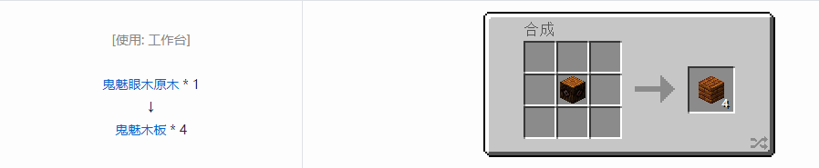 我的世界虚无世界3建筑方块合成表大全