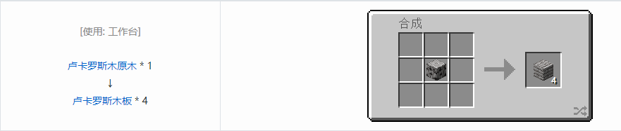 我的世界虚无世界3建筑方块合成表大全