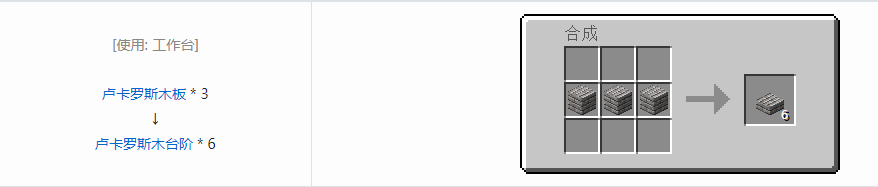 我的世界虚无世界3建筑方块合成表大全