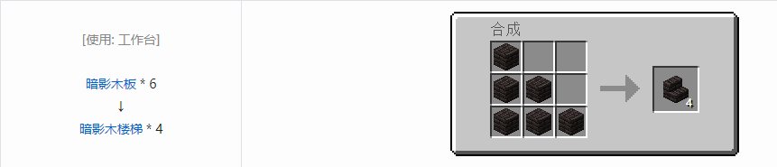 我的世界虚无世界3建筑方块合成表大全