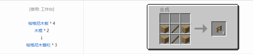 我的世界虚无世界3建筑方块合成表大全